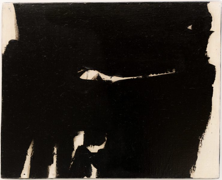 PIERRE SOULAGES, PEINTURE 33 × 41 CM, 1963, Oil on canvas, 33 × 41 cm
