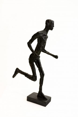 GERMAINE RICHIER, LE COUREUR, PETIT, 1954, Bronze, 38,5 × 11 × 20 cm