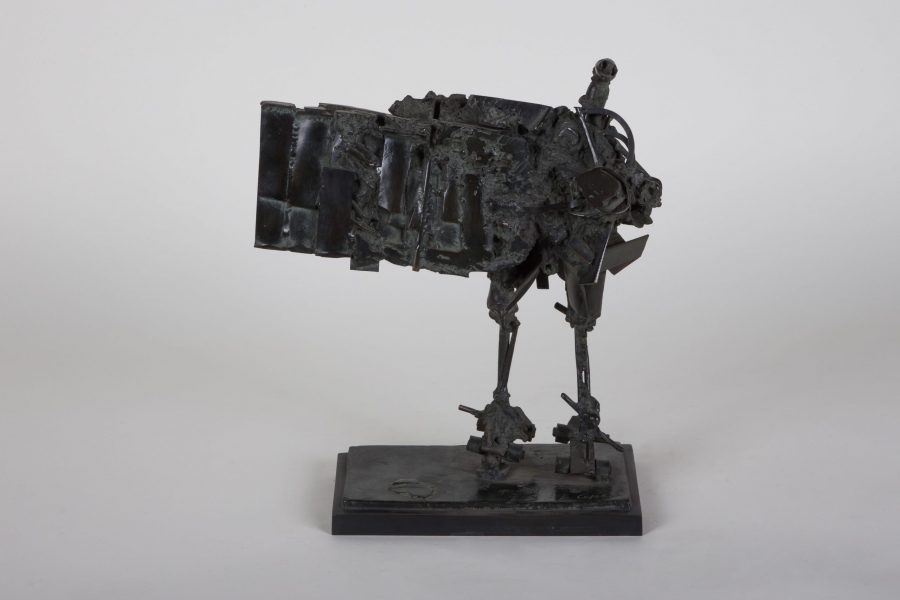 CÉSAR, Gillou II, 1998, Bronze, 37,5 × 32,5 × 15,5 cm