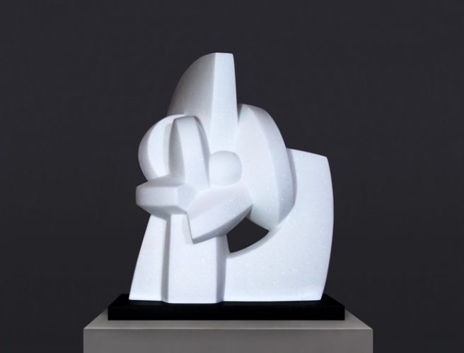 SOPHIA VARI, VERITÉ CHRISTALLINE, 2016, MARBRE, 29 l x 29 p x 35 h cm